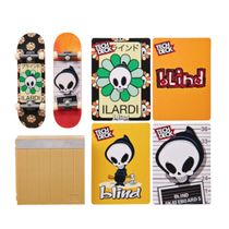 Skate de Dedo Com Obstáculo e Card Blind Tech Deck - Sunny