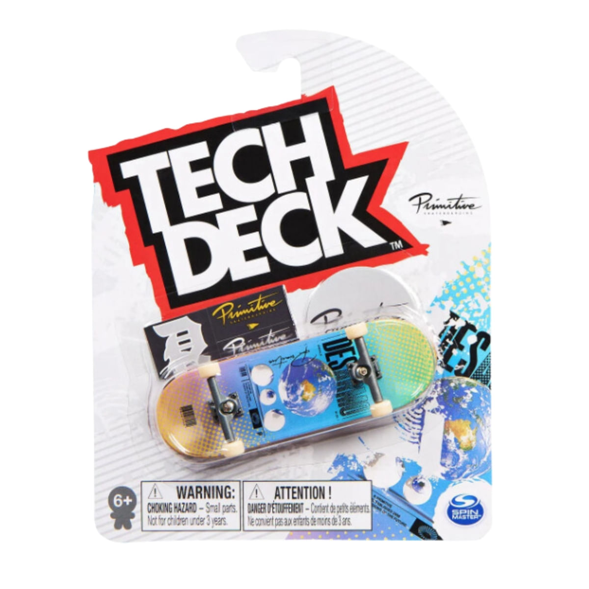Skate de Dedo Radical Primitive Desarmo Tech Deck - Sunny