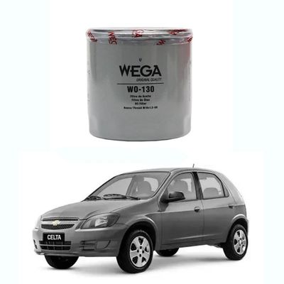 Filtro Óleo Lubrificante Celta 1.0 2009 a 2020 WO-130 Wega