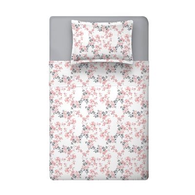 Jogo de Cama Solteiro 180 fios Nova América - Gabriela (7589)
