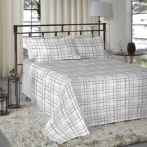 Jogo de Cama Queen Size 180 Fios Nova América - Fernando (7706)
