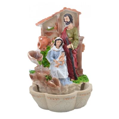 Fonte água Sagrada Família sala quarto jardim bombinha 33x23