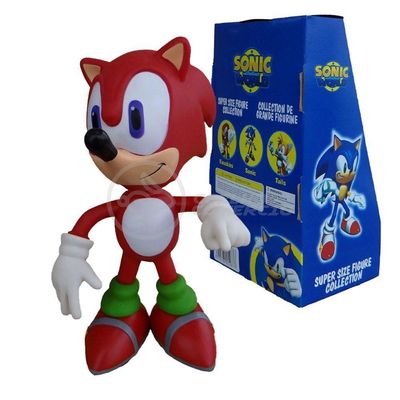 Boneco Knuckles The Echidna Grande Super Size 23Cm - Sonic