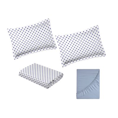 Jogo de Cama King Size 180 Fios Nova América - Benício (7199-1)