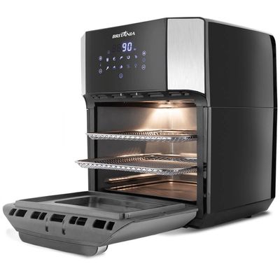 Fritadeira Elétrica Oven 12 Litros Britânia 1800W com Função Forno e Display BFR2100P - 127V