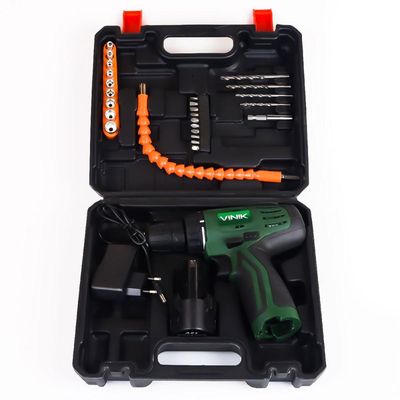 Furadeira e Parafusadeira 12V IONS-LITIO Bivolt C/ Acessorios - LBT-TS-12B