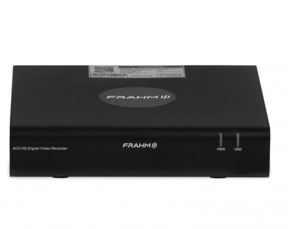 DVR Gravador de Vídeo FRAHM 4 Canais FGD2004L
