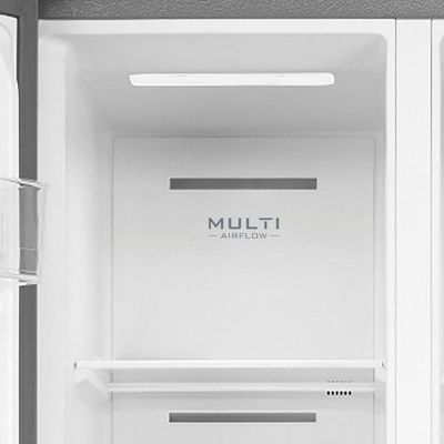 Geladeira Midea 442 Litros Frost Free Side By Side Rs598Fga042 Inox 220V