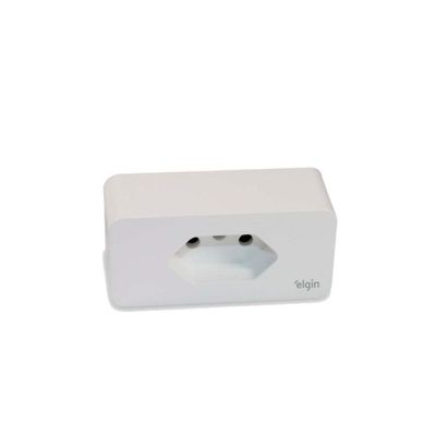 Plugue de Tomada Inteligente Wifi 10A Bivolt Branco - 48PLUGWIFI10
