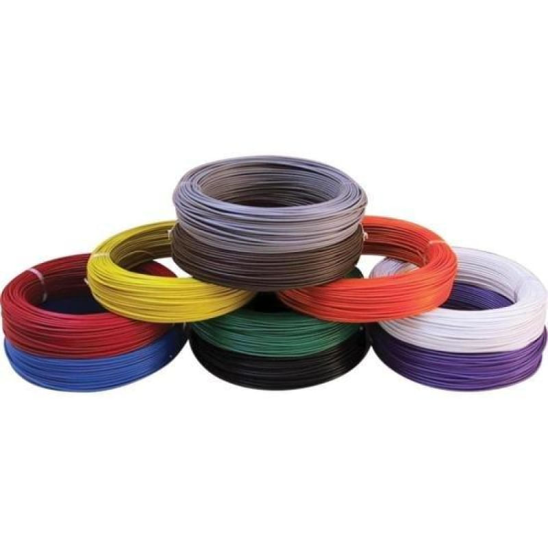 Fio Cabinho Flexível 0,20MM Preto Tiaflex - RL / 100