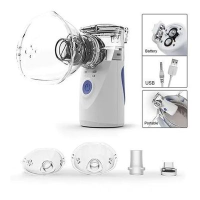 Nebulizador Inalador Ultrassônico Silencioso Portátil Bivolt
