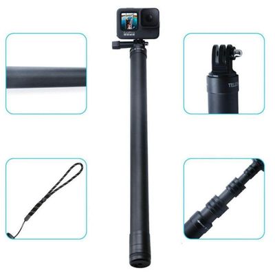 Capa Em Silicone Preto + Cordão Telesin Gopro Hero 9 10