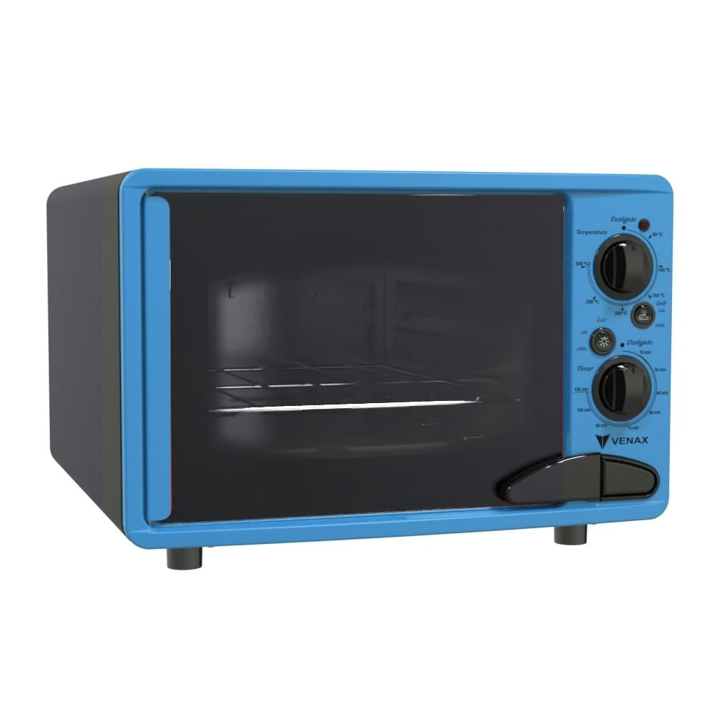 Forno 45l Venax Azul - Elétrico - Classic Vintage - 220v - Feluc45