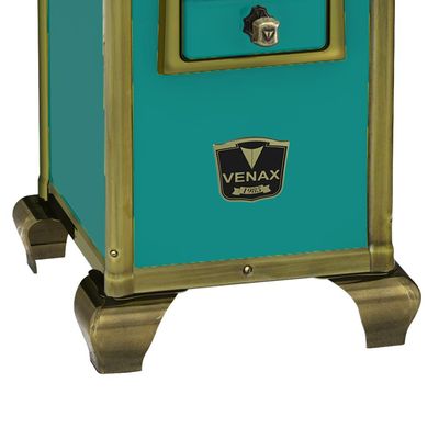 Fogao a Lenha Venax n 00 Imperador Vitreo Turquesa