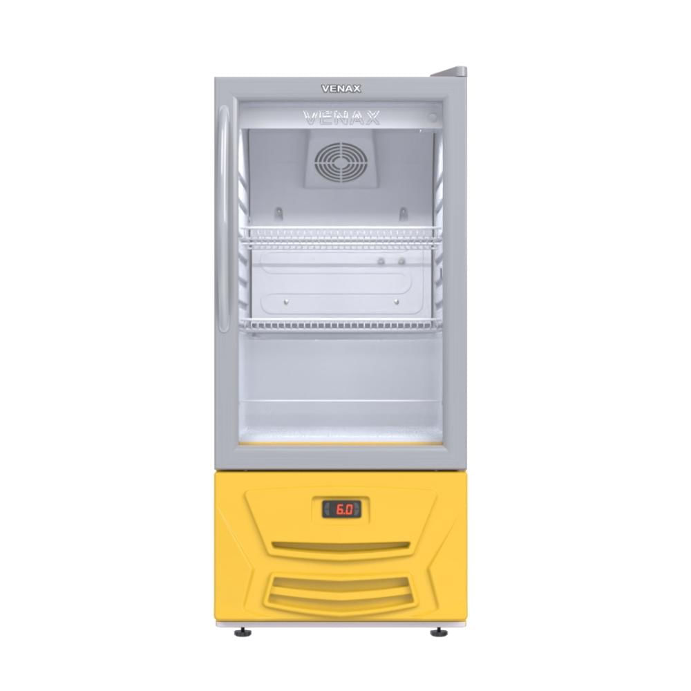 Geladeira/refrigerador 82 Litros 1 Portas Amarelo - Venax - 110v - Vvcd100