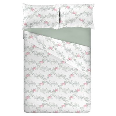 Jogo de Cama Casal 200 Fios Fiori - Íris (7485)