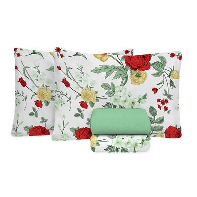 Jogo de Cama Casal 200 Fios Fiori - Ruth II (7410-8)