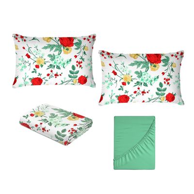 Jogo de Cama Casal 200 Fios Fiori - Ruth II (7410-8)