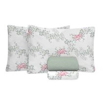 Jogo de Cama King Size 200 Fios Fiori - Íris (7485)