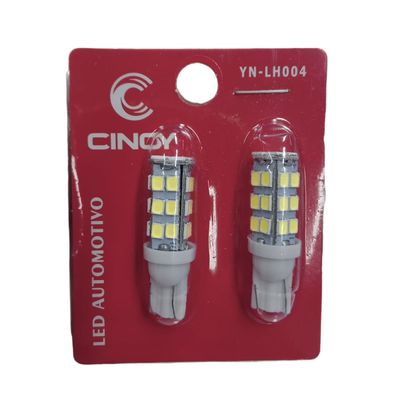 Lâmpada Led Camarão/Pingo Base Achatada 28 Leds