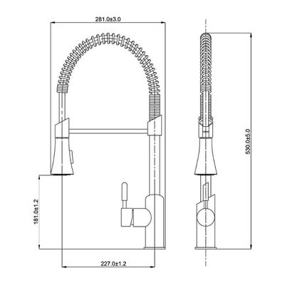 Misturador Monocomando Cozinha Com Ducha Especial Lorenkitchen Lorenzetti Cromado