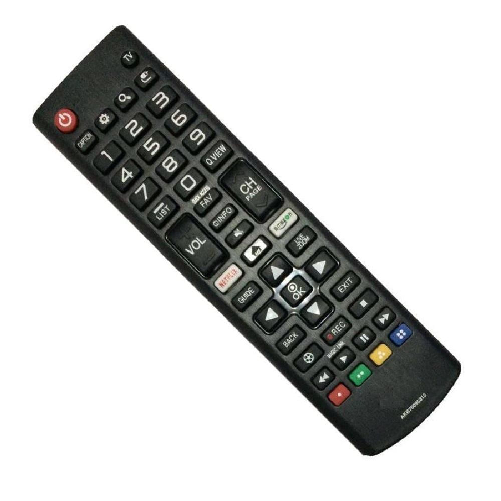 Controle Remoto Tv Led Lg Smart Akb75095315 Netflix Amazon