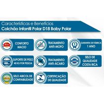 Colchão Infantil D18 Baby (70x130x10) - Polar