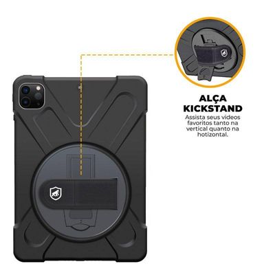 Kit Capa Phantom e Caneta Dinamic para iPad Pro 11 (2 / 3 Geração) - Gshield
