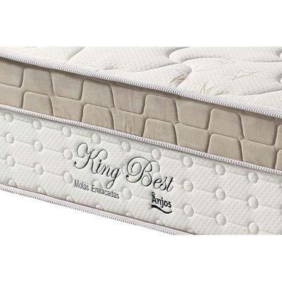 Colchão Casal Molas Superlastic  King Best (138x188x28) - Anjos