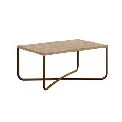 Mesa Centro Sala Connect 1271 Ouro Velho/Noce - Carraro