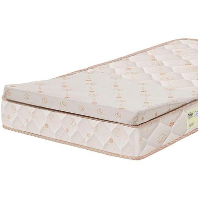 Colchão do Bebê D18 Baby Rampa Anti-Refluxo Berço - 60x130x10 - Polar