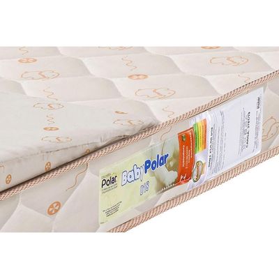 Colchão do Bebê D18 Baby Rampa Anti-Refluxo Berço - 70x130x10 - Polar
