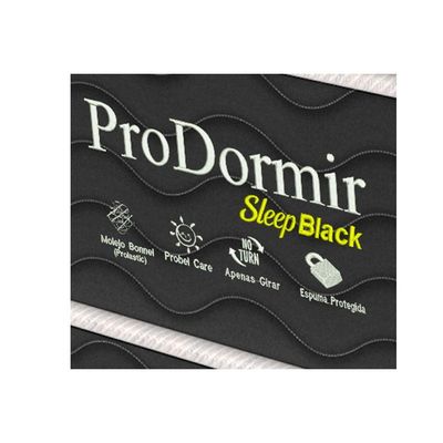 Colchão Casal Molas Prolastic  Sleep Black (138x188x22) - Probel