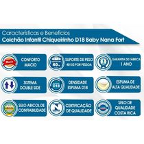 Colchão Infantil D18 Chiqueirinho Baby Nana (72x105x07) - Polar