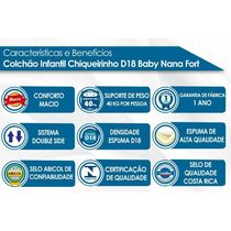 Colchão do Bebê D18 Chiqueirinho Baby Nana Infantil - 72x105x07 - Polar