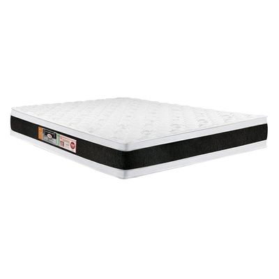 Colchão Casal Espuma D45  Black White AIR Euro Pillow Double Face (138x188x27) - Castor