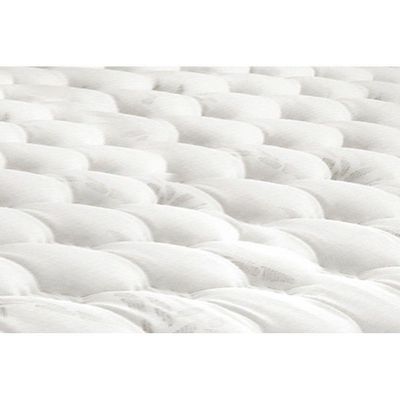 Cama Box Queen: Colchão Molas Castor Pocket Silver Star Air One Face + Base CRC Suede Clean(158x198)