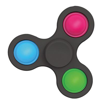 Spinner Pop it Giro Stress DM Toys DMT6185 Sortido