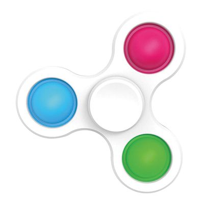 Spinner Pop it Giro Stress DM Toys DMT6185 Sortido