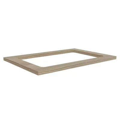Módulo Cozinha Kappesberg Lótus Tampo E604 60cm p/ Cooktop Nogueira