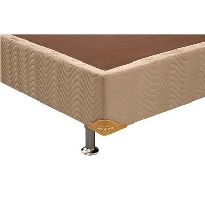Cama Box Base Casal Universal Suede Clean (138x188x20) - Ortobom