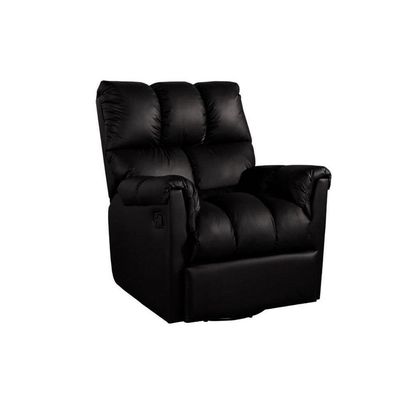 Poltronas de Amamentação Reclinável Aspen Romana Zero Wall Giro e Balanço Courano Preto - Probel