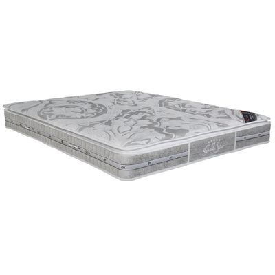 Colchão Casal Molas Pocket Ensacadas Látex    Super Luxo SLX Pillow Top (138x188x30) - Castor