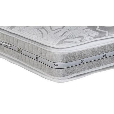 Colchão Casal Molas Pocket Ensacadas Látex    Super Luxo SLX Pillow Top (138x188x30) - Castor