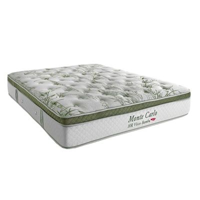 Colchão Casal Molas MasterPocket Ensacadas Visco    Monte Carlo Euro Pillow (138x188x33) - Herval