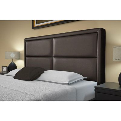 Cabeceira Cama Box Estofada Solteiro New York Courano Marrom - Probel