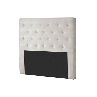 Cabeceira Cama Box Estofada Solteiro Hampton Suede Bege Claro - Probel