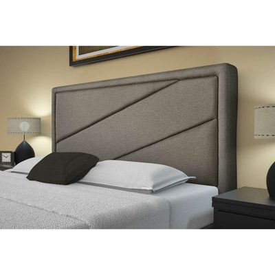 Cabeceira Cama Box Estofada Solteiro Oxford Suede Bege - Probel