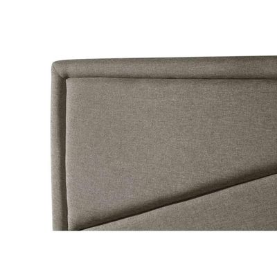 Cabeceira Cama Box Estofada Solteiro Oxford Suede Bege - Probel