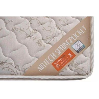 Colchão Casal Molas Ensacadas  SuperPocket Airtech Spring OrtoPillow (138x188x30) - Ortobom